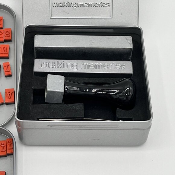 Making Memories Magnetic Stamp Set - Handle, Bases, and Express It Alphabet - Picture 4 of 8